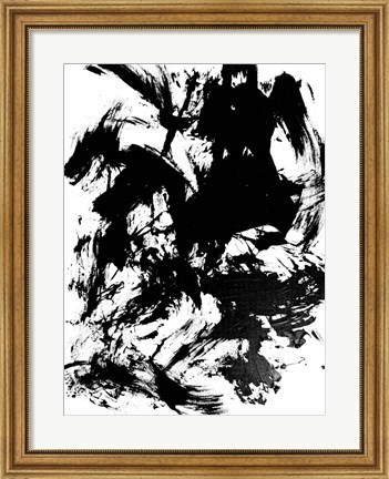 Framed Expressive Abstract IV Print