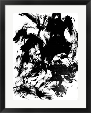 Framed Expressive Abstract IV Print