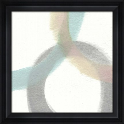 Framed Heavenly Circles II Print