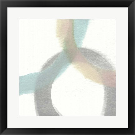 Framed Heavenly Circles II Print