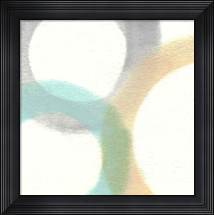 Framed Heavenly Circles III Print