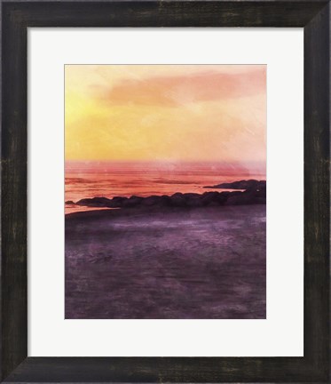 Framed Beachland II Print