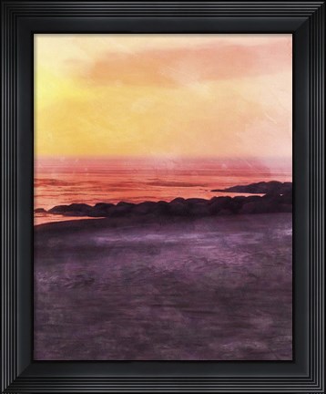Framed Beachland II Print
