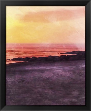 Framed Beachland II Print