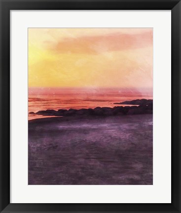 Framed Beachland II Print