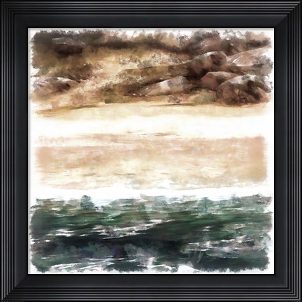 Framed Beachside I Print