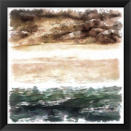 Framed Beachside I Print