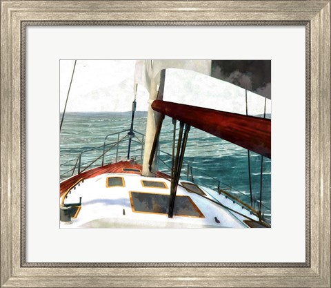 Framed Sailing the Seas II Print