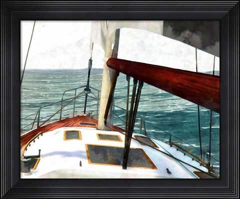 Framed Sailing the Seas II Print