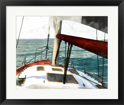 Framed Sailing the Seas II Print