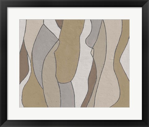 Framed Neutral Hidden Figures I Print