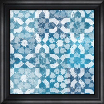 Framed Blue My Mind I Print