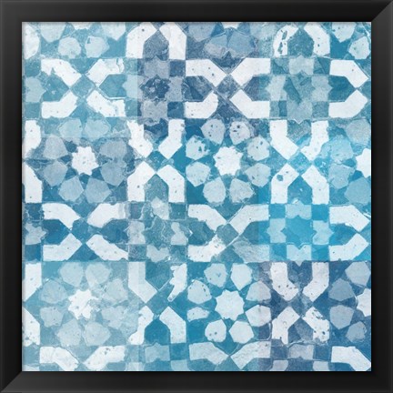 Framed Blue My Mind I Print