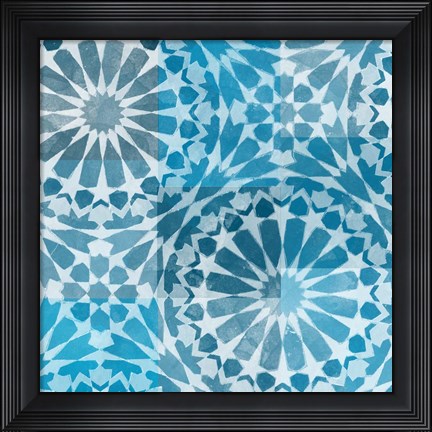 Framed Blue My Mind II Print