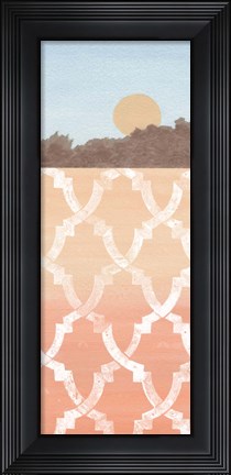 Framed To Sun Down Print