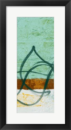 Framed Flowing Along II Print