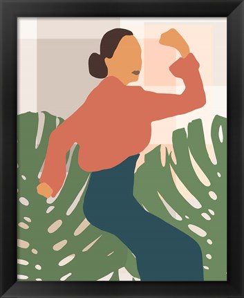Framed Peace + Strength II Print