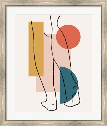 Framed Legs I Print