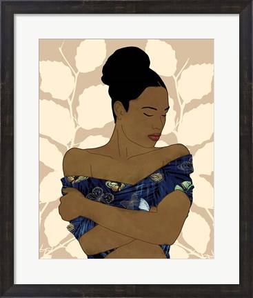 Framed Ethnic Beauty II Print