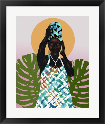 Framed Her Faith Print