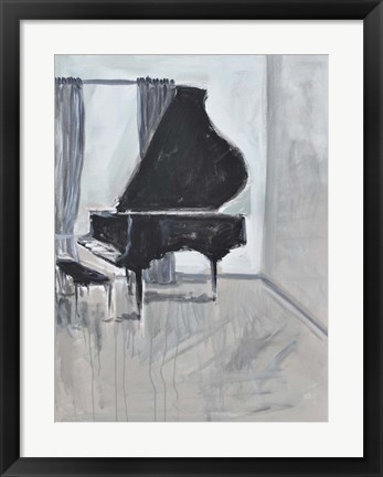 Framed Piano Blues II Print