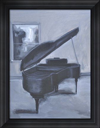 Framed Piano Blues V Print