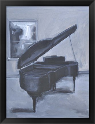 Framed Piano Blues V Print