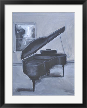 Framed Piano Blues V Print