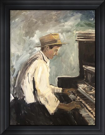 Framed Listen to the Music IV Print