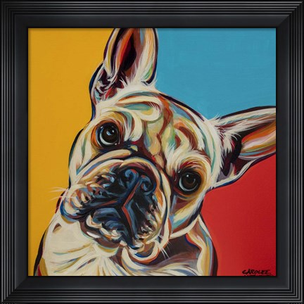 Framed Chroma Dogs III Print