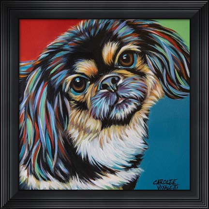 Framed Chroma Dogs IV Print