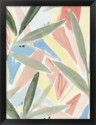 Framed Tropical Impression IV Print