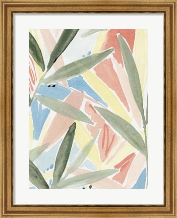 Framed Tropical Impression IV Print
