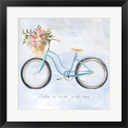 Framed Enjoy the Ride II Print