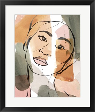 Framed Earthly Angels III Print