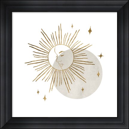 Framed Sun Goddess I Print
