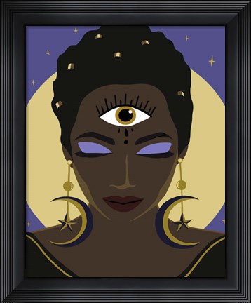 Framed Woman&#39;s Intuition I Print