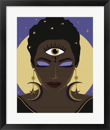 Framed Woman&#39;s Intuition I Print