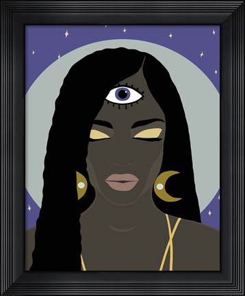 Framed Woman&#39;s Intuition II Print