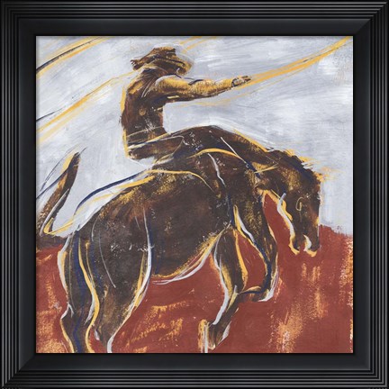 Framed Morning Roundup II Print