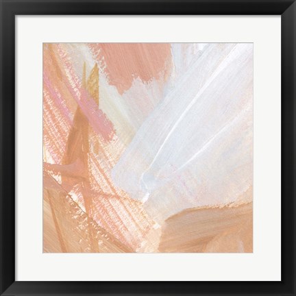 Framed Pink Vanilla I Print