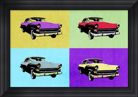 Framed Pop Art Classics I Print