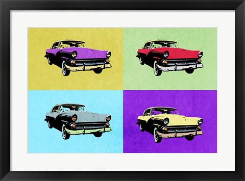 Framed Pop Art Classics I Print