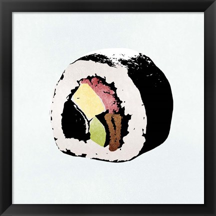 Framed Sushi Style I Print