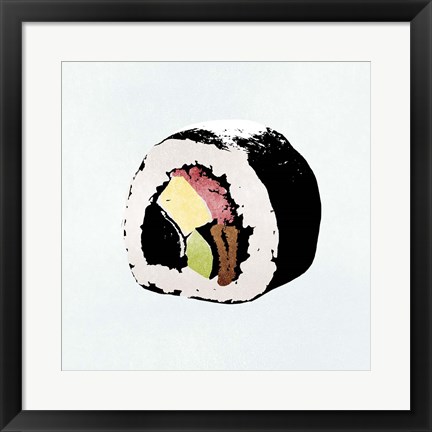 Framed Sushi Style I Print