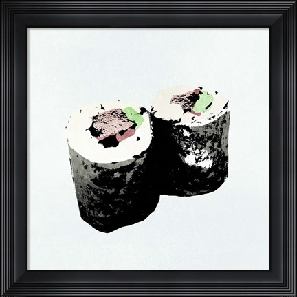 Framed Sushi Style III Print