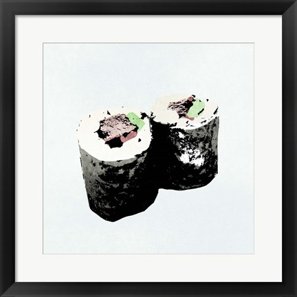 Framed Sushi Style III Print