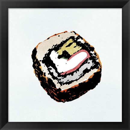 Framed Sushi Style IV Print