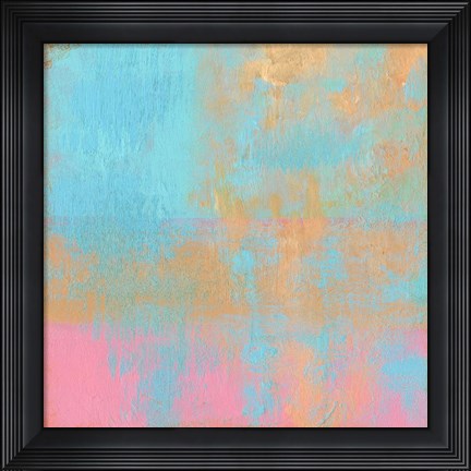 Framed Day Glow Pastel II Print