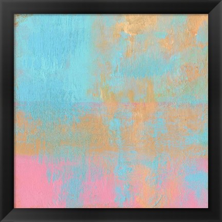 Framed Day Glow Pastel II Print